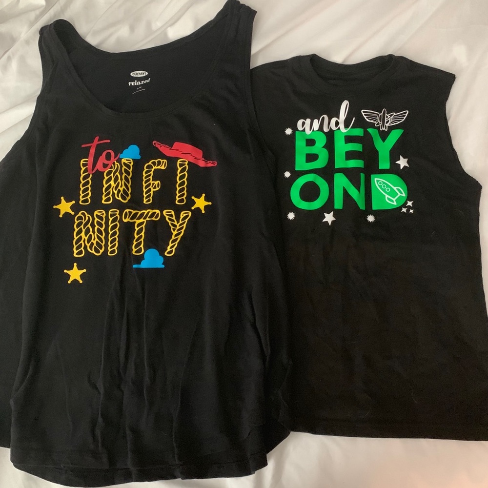 Matching Disney shirts toy story mommy and me